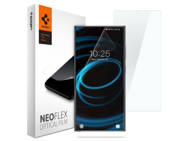 Spigen Neo Flex HD, Samsung, Galaxy S24 Ultra (2024), Støvresistent, Ripebestandig, Gjennomsiktig, 2 stykker