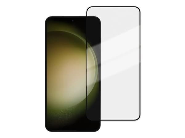Vivanco 64080, Samsung, Galaxy S24+, Skittbestandig, Slagbestandig, Ripebestandig, Knusesikker, Sort, Gjennomsiktig, 1 stykker