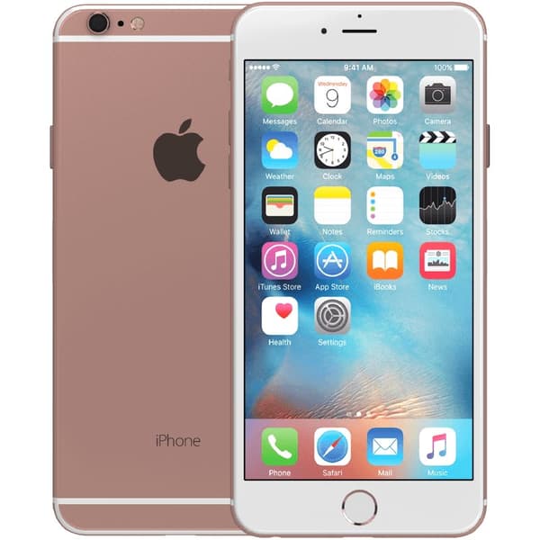 iPhone 6s Rose Gold 32 GB Klass B 100% batteri (refurbished)