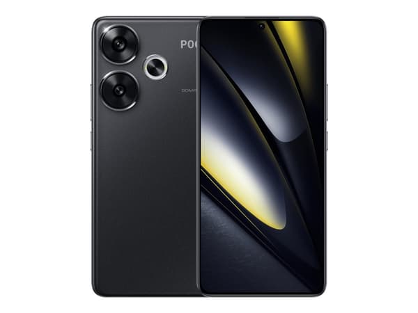 Xiaomi POCO F6 - 5G pekskärmsmobil - dual-SIM - RAM 12 GB / Internminne 512 GB - OLED-skärm - 6.67" - 2712 x 1220 pixlar (120 Hz) - 2 bakre kameror 5 Svart