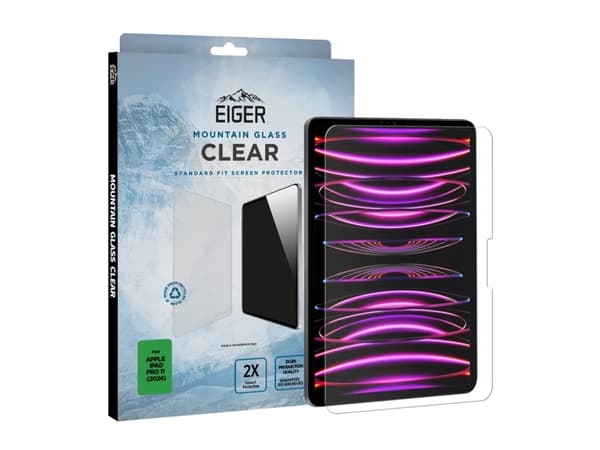 EIGER EGSP00970, Blank skjermbeskytter, 27,9 cm (11"), Herdet glass, 1 stykker