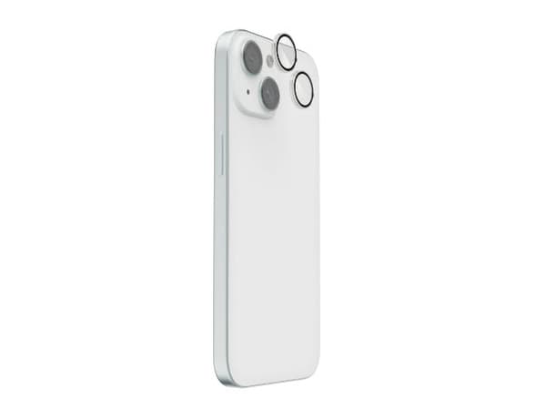 Hama Cam Protect, Apple, iPhone 15 / 15 Plus, Break resistant, Slagbestandig, Støtbestandig, Ripebestandig, Knusesikker, Gjennomsiktig, 2 stykker