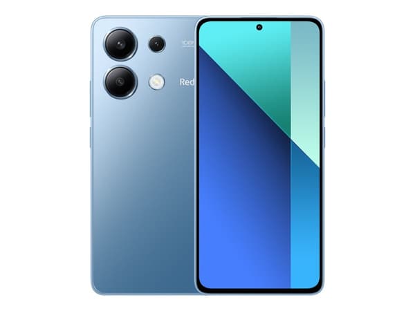 Xiaomi Redmi Note 13 - 4G pekskärmsmobil - dual-SIM - RAM 6 GB / Internminne 128 GB - microSD slot - OLED-skärm - 6.67" - 2400 x 1080 pixlar (120 Hz) Blå