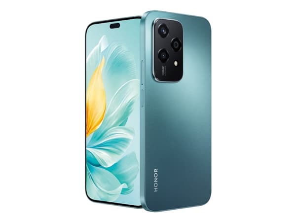 Honor 200 Lite - 5G smarttelefon - dobbelt-SIM - RAM 8 GB / Internminne 256 GB - OLED-display - 6.7" - 2412 x 1080 piksler - 3x bakkamera 108 MP, 5 M