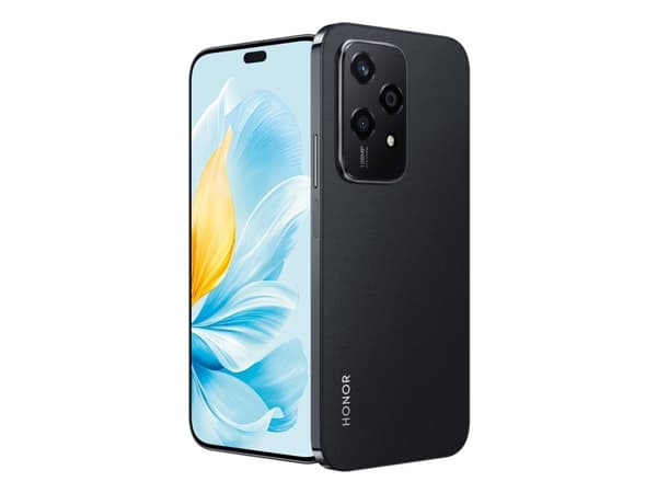 Honor 200 Lite - 5G pekskärmsmobil - dual-SIM - RAM 8 GB / Internminne 256 GB - OLED-skärm - 6.7" - 2412 x 1080 pixlar - 3 st. bakre kameror 108 MP,