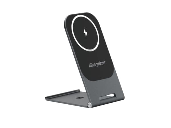 Energizer WCP102, Automatisk, Trådløs lading, Aluminium, Sort Aluminium, Sort
