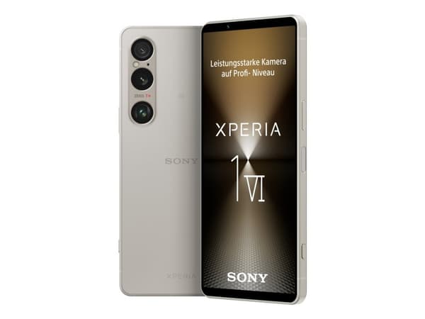 Sony XPERIA 1 VI - 5G smarttelefon - dobbelt-SIM - RAM 12 GB / Internminne 256 GB - microSD slot - OLED-display - 6.5" - 2340 x 1080 piksler (120 Hz)