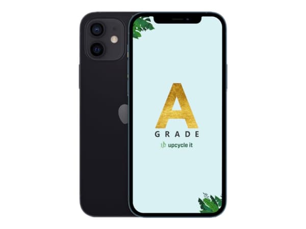 Refurbished Apple iPhone 12 128GB - Condition: Grade A musta