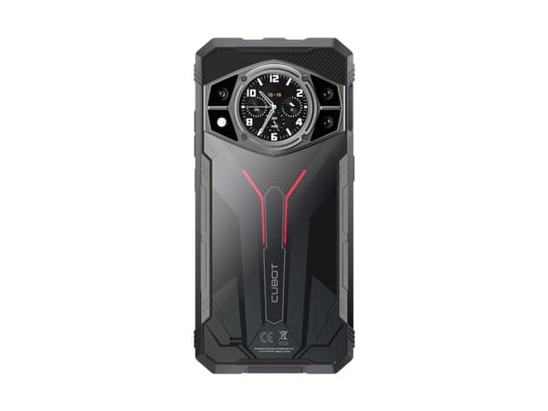 Cubot KingKong AX, 16,7 cm (6.58"), 24 GB, 256 GB, 100 MP, Android 14, Svart