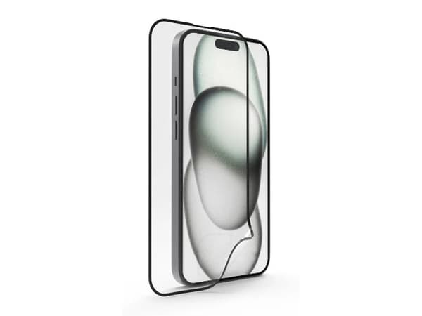 Hama matkapuhelimen suojalasi Super Hybrid Apple iPhone 15, asennustuki (00222735)