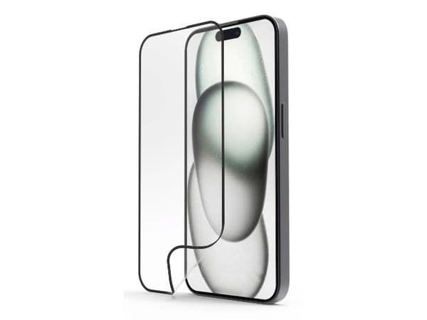 Hama matkapuhelimen suojalasi Super Hybrid Apple iPhone 15, asennustuki (00222735)