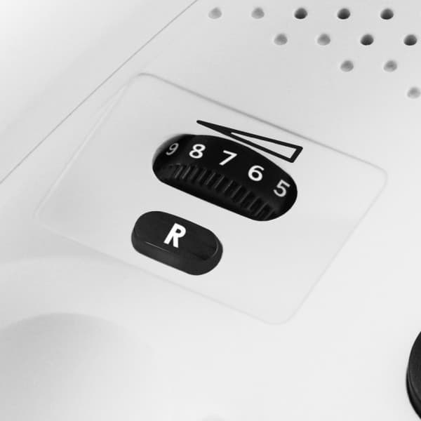 Doro PhoneEasy 312cs -fastnettelefon, hvid