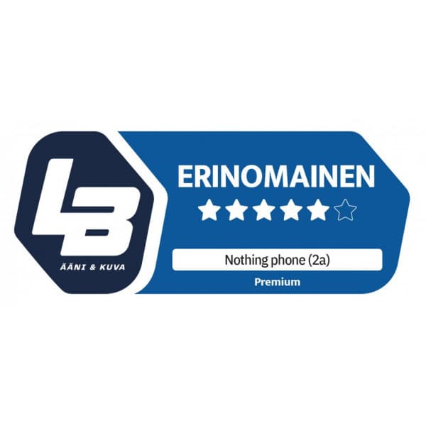 Nothing Phone (2a) 5G -puhelin, 128/8 Gt, musta