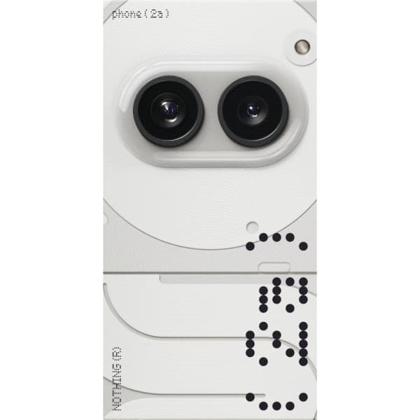 Nothing Phone (2a) 5G -puhelin, 256/12 Gt, valkoinen