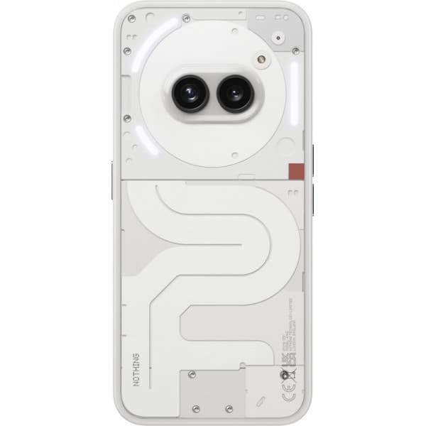 Nothing Phone (2a) 5G -puhelin, 256/12 Gt, valkoinen