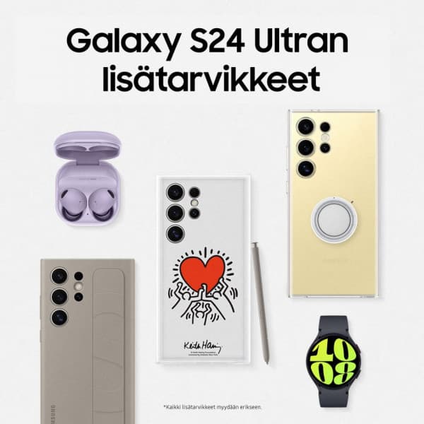 Samsung Galaxy S24 Ultra 5G-telefon, 256/12 GB, Titanium Violet