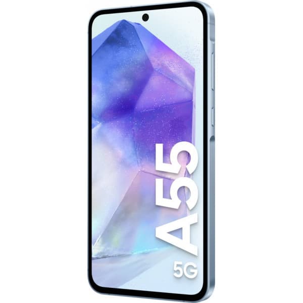 Samsung Galaxy A55 5G-telefon, 256/8 GB, blå