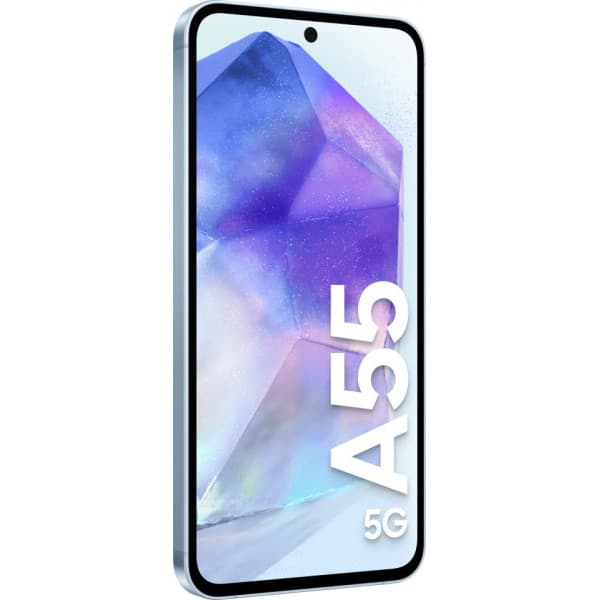 Samsung Galaxy A55 5G-telefon, 256/8 GB, blå