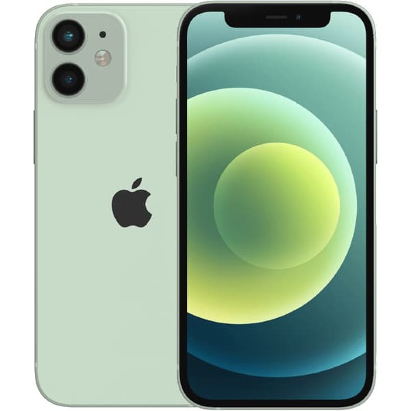 iPhone 12 mini Green 64 GB Klass C 100% batteri (refurbished) Grön