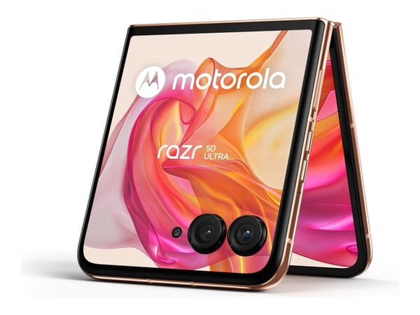 Motorola RAZR 50 Ultra - 5G pekskärmsmobil - dual-SIM - RAM 12 GB / Internminne 512 GB - pOLED-skärm - 6.9" - 2640 x 1080 pixlar (165 Hz) - 2 bakre k