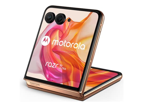 Motorola RAZR 50 Ultra - 5G pekskärmsmobil - dual-SIM - RAM 12 GB / Internminne 512 GB - pOLED-skärm - 6.9" - 2640 x 1080 pixlar (165 Hz) - 2 bakre k