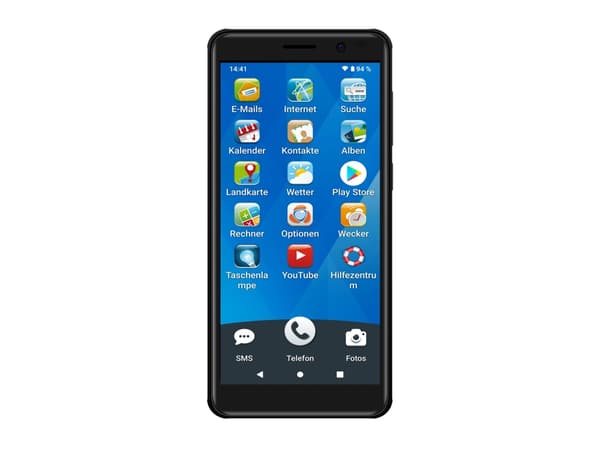 Ordissimo LeNuméro2 Mini - 4G smarttelefon - RAM 3 GB / Internminne 32 GB - LCD-display - 5.45" - 1440 x 720 piksler - rear camera 8 MP - front camer
