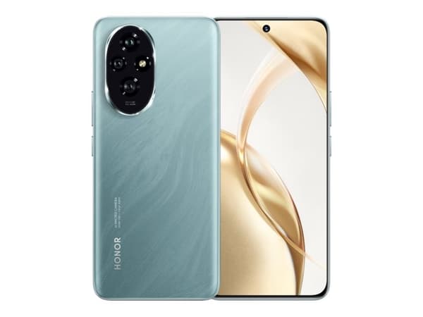 Honor 200 - 5G pekskärmsmobil - dual-SIM - RAM 8 GB / Internminne 256 GB - OLED-skärm - 6.7" - 2664 x 1200 pixlar (120 Hz) - 3 st. bakre kameror 50 M Grön
