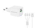 Miniatyrbilde 1 av 5: Conceptronic - Strømadapter - på kabel: USB-C