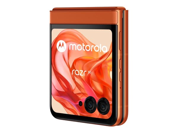 Motorola RAZR 50 - 5G smarttelefon - dobbelt-SIM - RAM 8 GB / Internminne 256 GB - pOLED display - 6.9" - 2640 x 1080 piksler (120 Hz) - 2x bakkamera