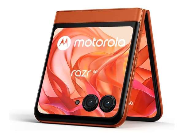 Motorola RAZR 50 - 5G smarttelefon - dobbelt-SIM - RAM 8 GB / Internminne 256 GB - pOLED display - 6.9" - 2640 x 1080 piksler (120 Hz) - 2x bakkamera