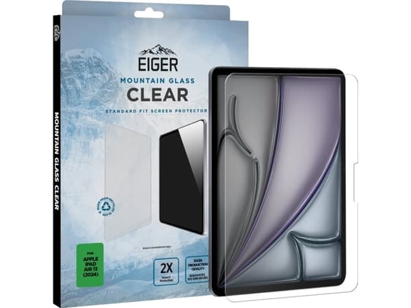 EIGER EGSP00972, Blank skjermbeskytter, 33 cm (13"), Herdet glass, 1 stykker