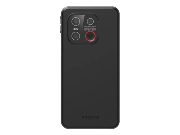 emporia SMART.6lite - 4G smarttelefon - RAM 6 GB / Internminne 128 GB - microSD slot - LCD-display - 5.45" - 1440 x 720 piksler - 3x bakkamera 13 MP,