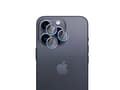 Pikkukuva 5 / 5: 3MK HARDY Lens Protection Pro, Apple, Apple iPhone 15 Pro Max, Ridseresistent, Splintfri, läpinäkyvä, 1 stk, 1 stk