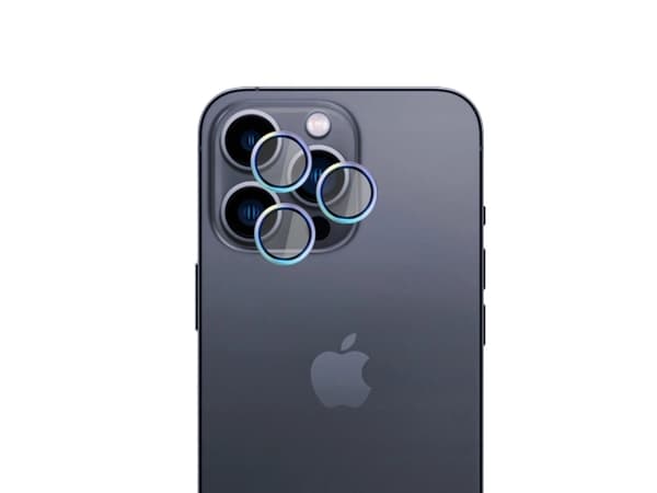 3MK HARDY Lens Protection Pro, Apple, Apple iPhone 15 Pro Max, Ridseresistent, Splintfri, läpinäkyvä, 1 stk, 1 stk