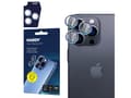 Pikkukuva 1 / 5: 3MK HARDY Lens Protection Pro, Apple, Apple iPhone 15 Pro Max, Ridseresistent, Splintfri, läpinäkyvä, 1 stk, 1 stk
