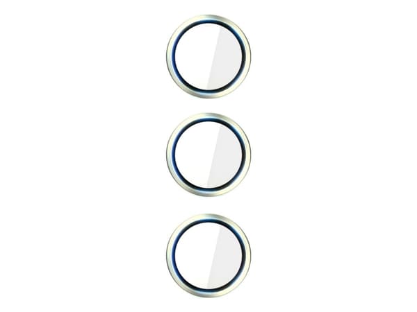 3MK HARDY Lens Protection Pro, Samsung, Samsung Galaxy S24, Reptålig, Splitterskyddad, Transparent, Gul, 1 styck