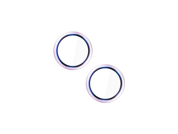 3MK HARDY Lens Protection Pro, iPhone, iPhone 15 Plus, iPhone 15, naarmuuntumaton, sirpaleenkestävä, vaaleanpunainen, läpinäkyvä, 1 kpl
