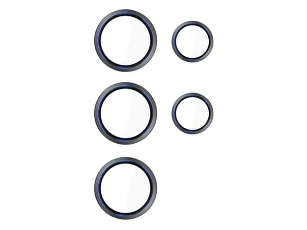 3MK HARDY Lens Protection Pro, Samsung, Galaxy S24 Ultra, Ripebestandig, Knusesikker, Sort, Gjennomsiktig, 1 stykker