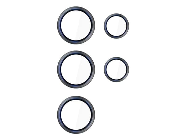 3MK HARDY Lens Protection Pro, Samsung, Galaxy S24 Ultra, Ripebestandig, Knusesikker, Sort, Gjennomsiktig, 1 stykker