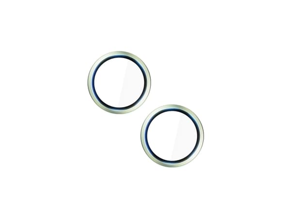 3MK HARDY Lens Protection Pro, iPhone, iPhone 15 Plus, iPhone 15, Reptålig, Splitterskyddad, Grön, Transparent, 1 styck