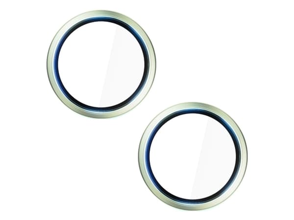 3MK HARDY Lens Protection Pro, iPhone, iPhone 15 Plus, iPhone 15, Reptålig, Splitterskyddad, Grön, Transparent, 1 styck