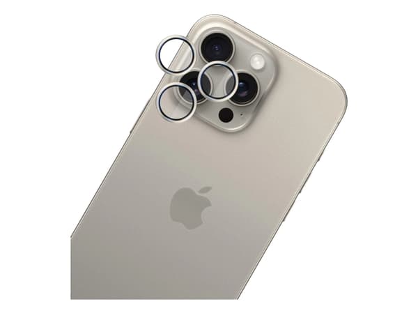 3MK HARDY Lens Protection Pro, Apple, Apple iPhone 15 Pro, Ridseresistentti, Splintfri, Naturlig, läpinäkyvä, 1 stk, 1 stk