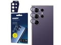 Miniatyrbilde 1 av 5: 3MK HARDY Lens Protection Pro, Samsung, Galaxy S24 Ultra, Reptålig, Splitterskyddad, Transparent, Violett, 1 styck