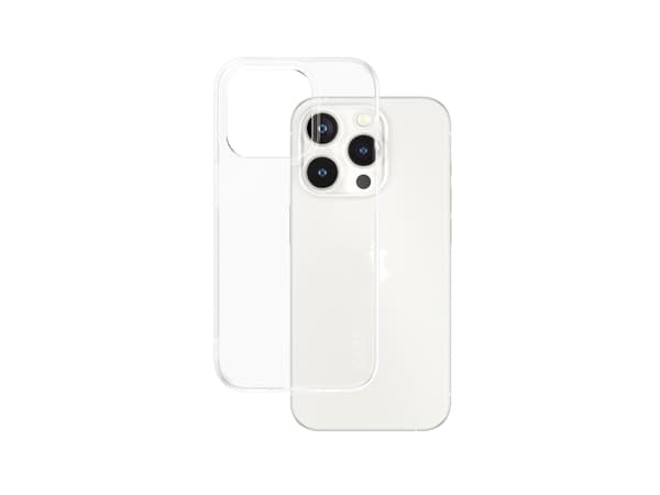 CARE by PanzerGlass X-Ray - Baksidedeksel for mobiltelefon - resirkulert plast - gjennomsiktig - for Apple iPhone 15 Pro