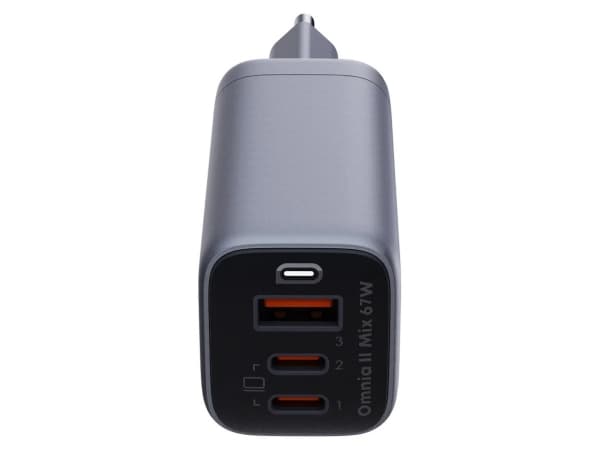 AUEKY Omnia II Mix PA-B6U Netoplader 1x USB 2x USB-C Power Delivery 3.0 67W