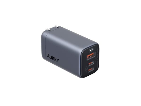 AUEKY Omnia II Mix PA-B6U Netoplader 1x USB 2x USB-C Power Delivery 3.0 67W musta