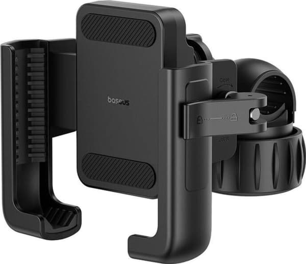 Baseus GoTrip sykkelholder for telefon (svart)