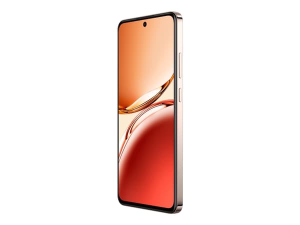 OPPO Reno12 FS 5G - 5G pekskärmsmobil - dual-SIM - RAM 12 GB / Internminne 512 GB - microSD slot - OLED-skärm - 6.67" - 2400 x 1080 pixlar (120 Hz) - Orange
