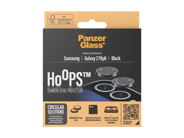 PanzerGlass Hoops - Linsebeskytter for mobiltelefon - for Samsung Galaxy Z Flip6