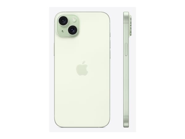 Apple iPhone 15 Plus - 5G smartphone - dobbelt-SIM / Internminne 512 GB - OLED-display - 6.7" - 2796 x 1290 pixels - 2x bakkameraer 48 MP, 12 MP - fr Grønn